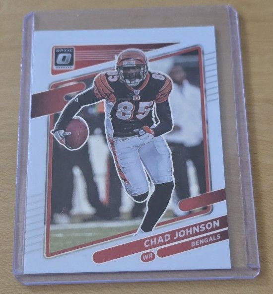 Chad Johnson 2021 Donruss Optic #137 Cincinnati Bengals