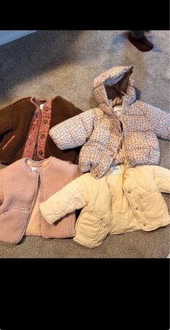 Zara baby girl coat bundle
