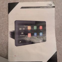 Car Stereo Head Unit with Bluetooth, USB AUX, and Single DIN Remote