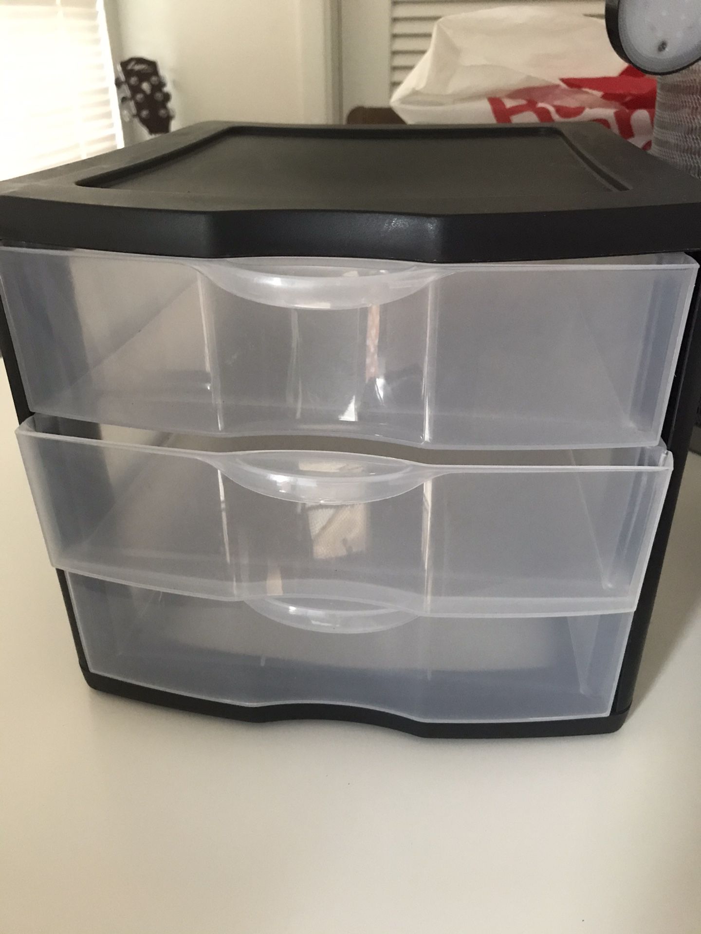 Plastic storage drawers container store