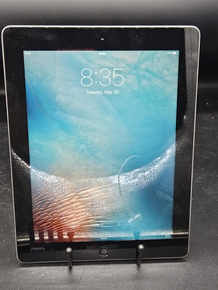 Apple iPad 2nd Gen 9.7" 16GB (2012) Black (Very Good) Catalina MacOS