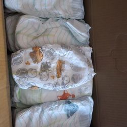 107  Size 4 Diapers 