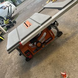 Ridgid 10in Table Saw (no Fence) 