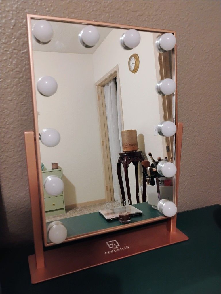 Lighted Makeup Vanity Mirror