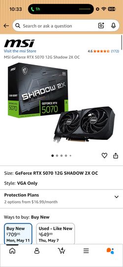 MSI 5070 SHADOW 2X