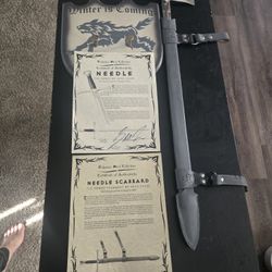 Needle. Arya Stark. Certified.