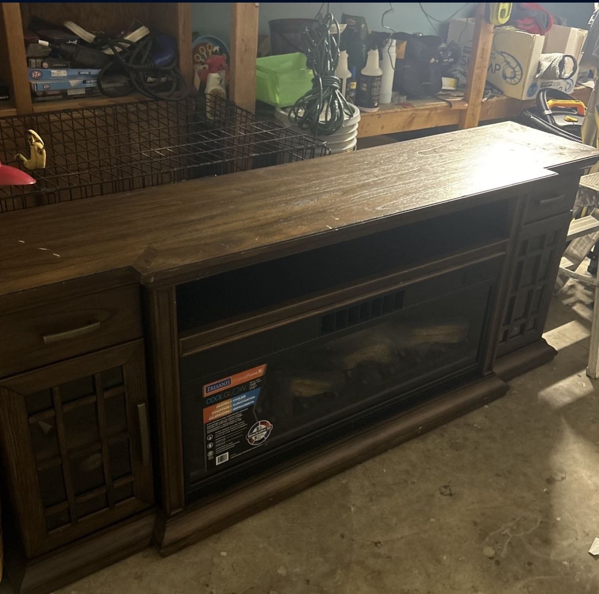 Heater/cooling Fan Tv Stand