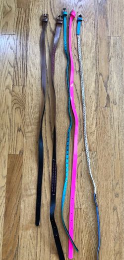Jr. Skinny Belts Lot sizes Small