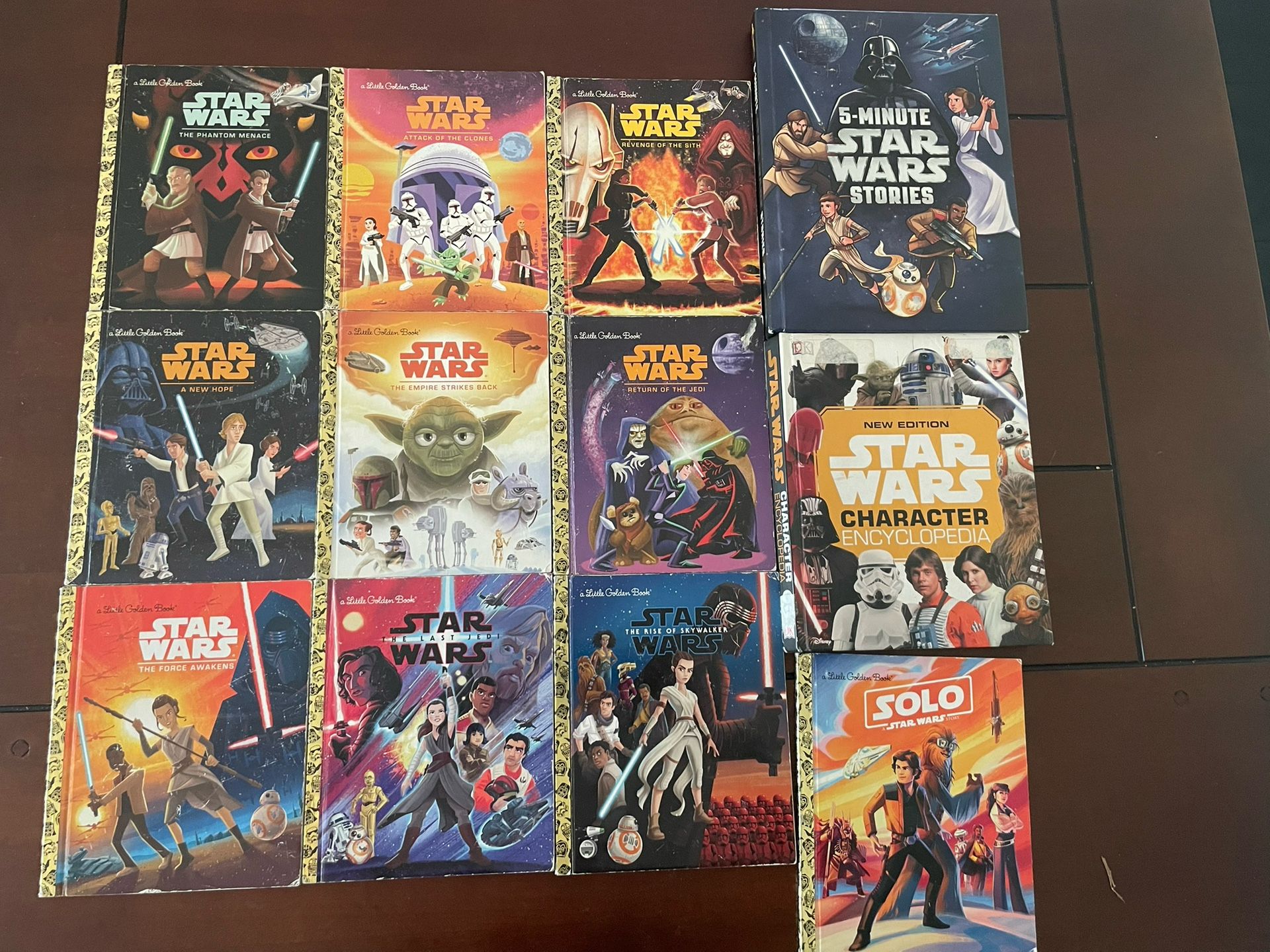 Kids Star Wars Book Collection (Lot, 12 Books)