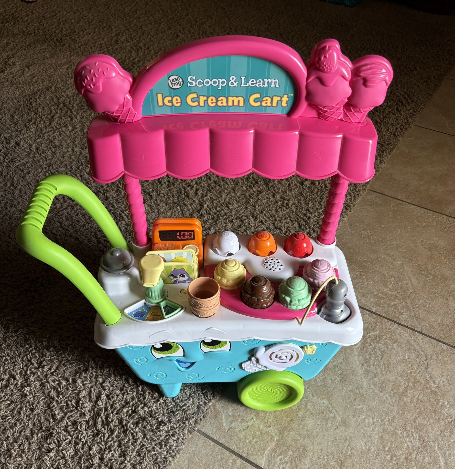 Leapfrog Scoop & Learn Ice Cream Cart