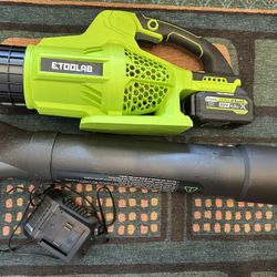 Lightweight (5lbs) Cordless ETOOLAB Leafblower 590CFM