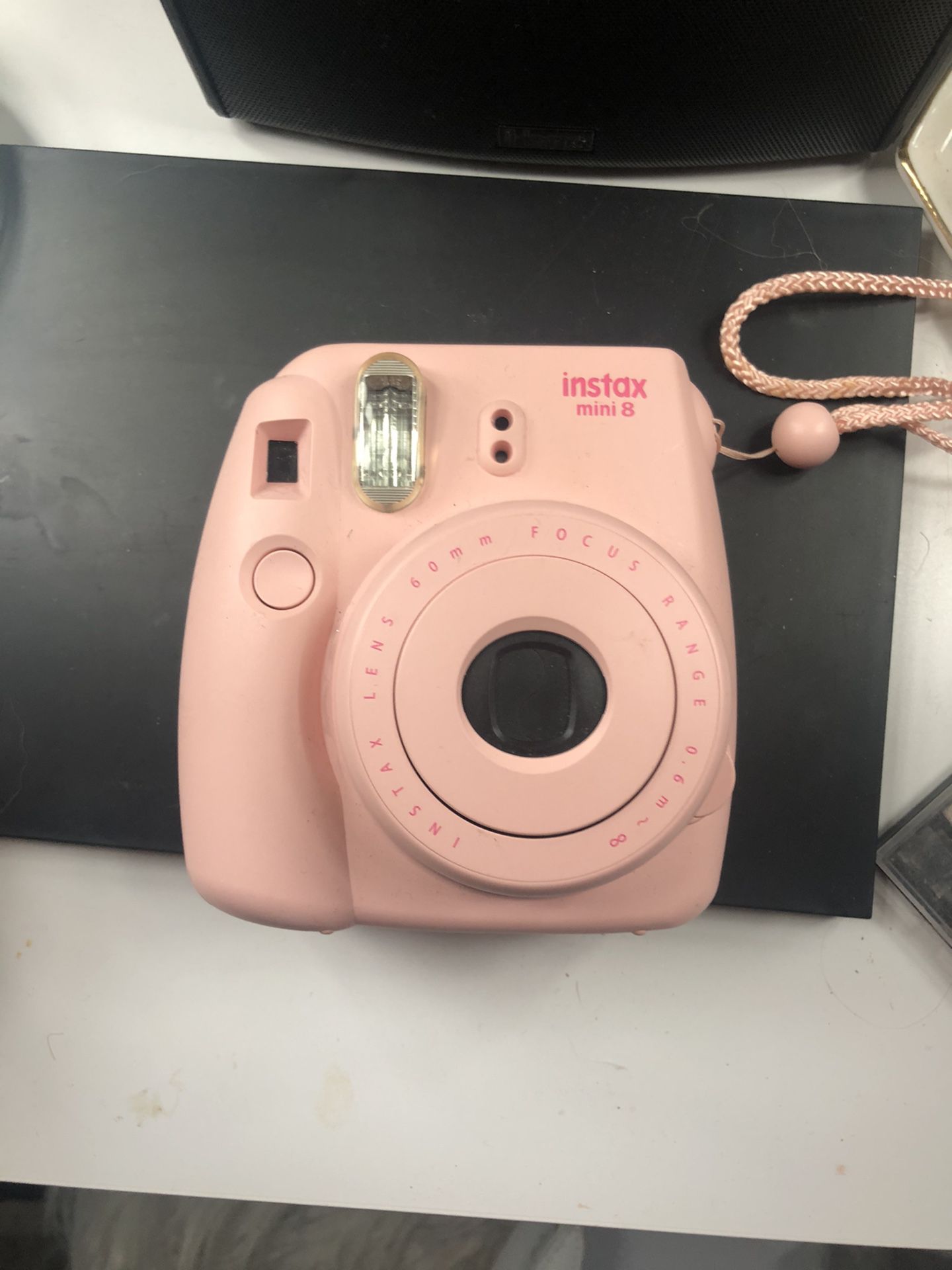 Fujifilm Polaroid camera with carrying bag