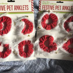Jingling Christmas Dog Anklets - Set Of 4( I Have 2)