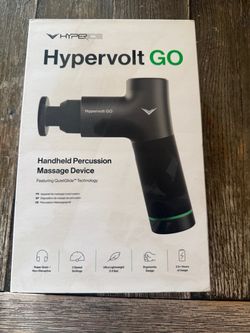 Hyper volt go massage gun