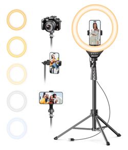 UBeesize Ring Light With Tripod