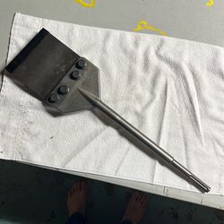 SDS-Max Shank 6 Inch Floor Scraper Chisel Bit - 6" Wide Blade Scraper 25" Long Alloy Steel Jack Hammer Drill Bit - Removal Tools