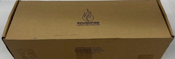 Roundfire large tabletop fire pit NEW