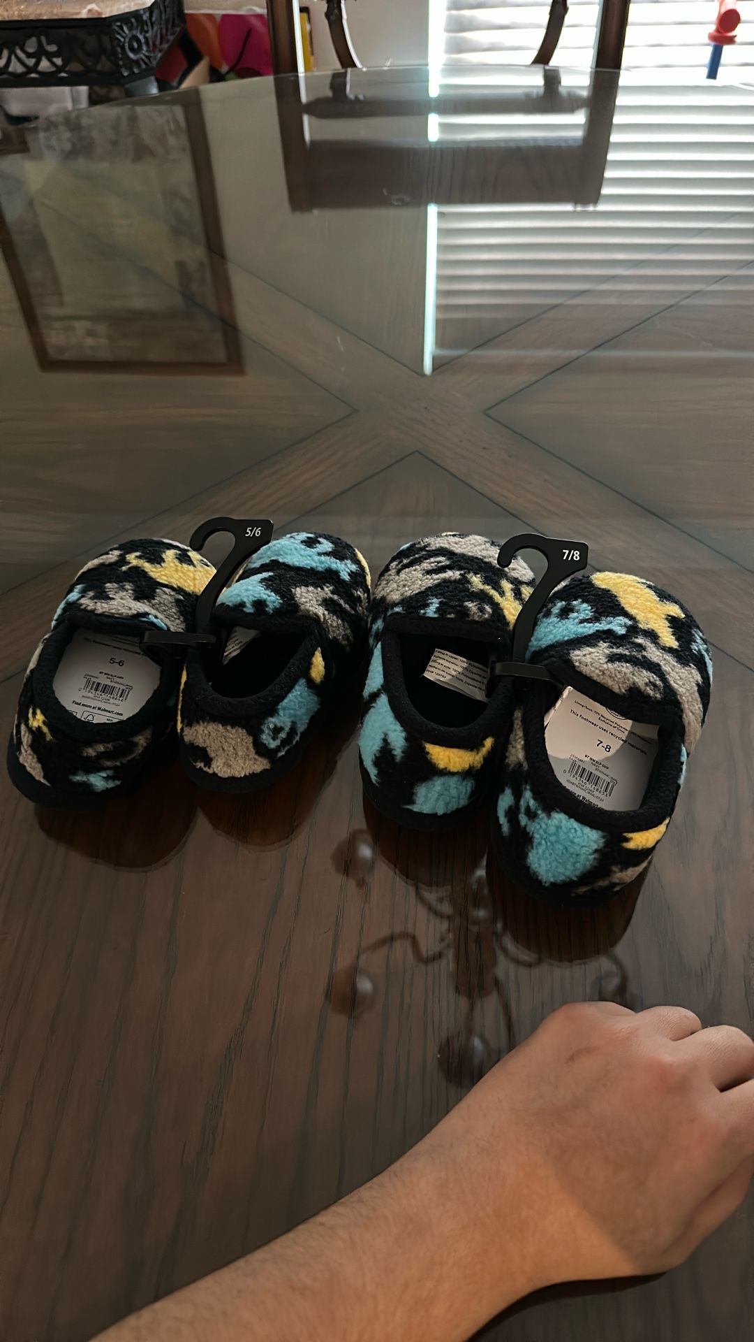 Dinosaur Toddler House Slippers