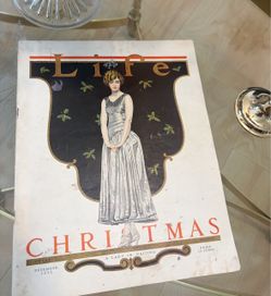 🌿 Antique LIFE magazine, December 1923