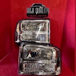 Ford F250  2005. 2007 Headlights.