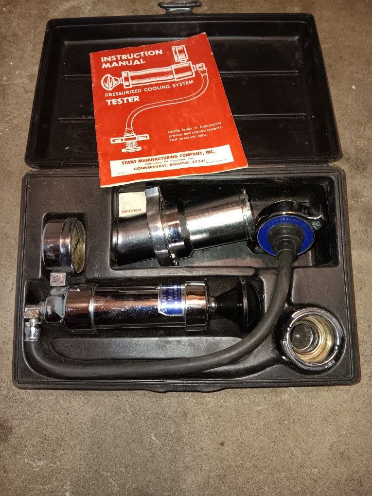 Automotive Pressure Cooling System Tester