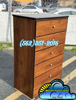 Five Drawer Dresser Chest Cherry Mueble Nuevo 