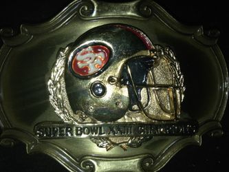 Vintage 49ers superbowl  buckle