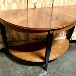 $60 Corner Table H-27, W-40, D-17.