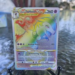 Typhlosion VSTAR Pokemon Card 