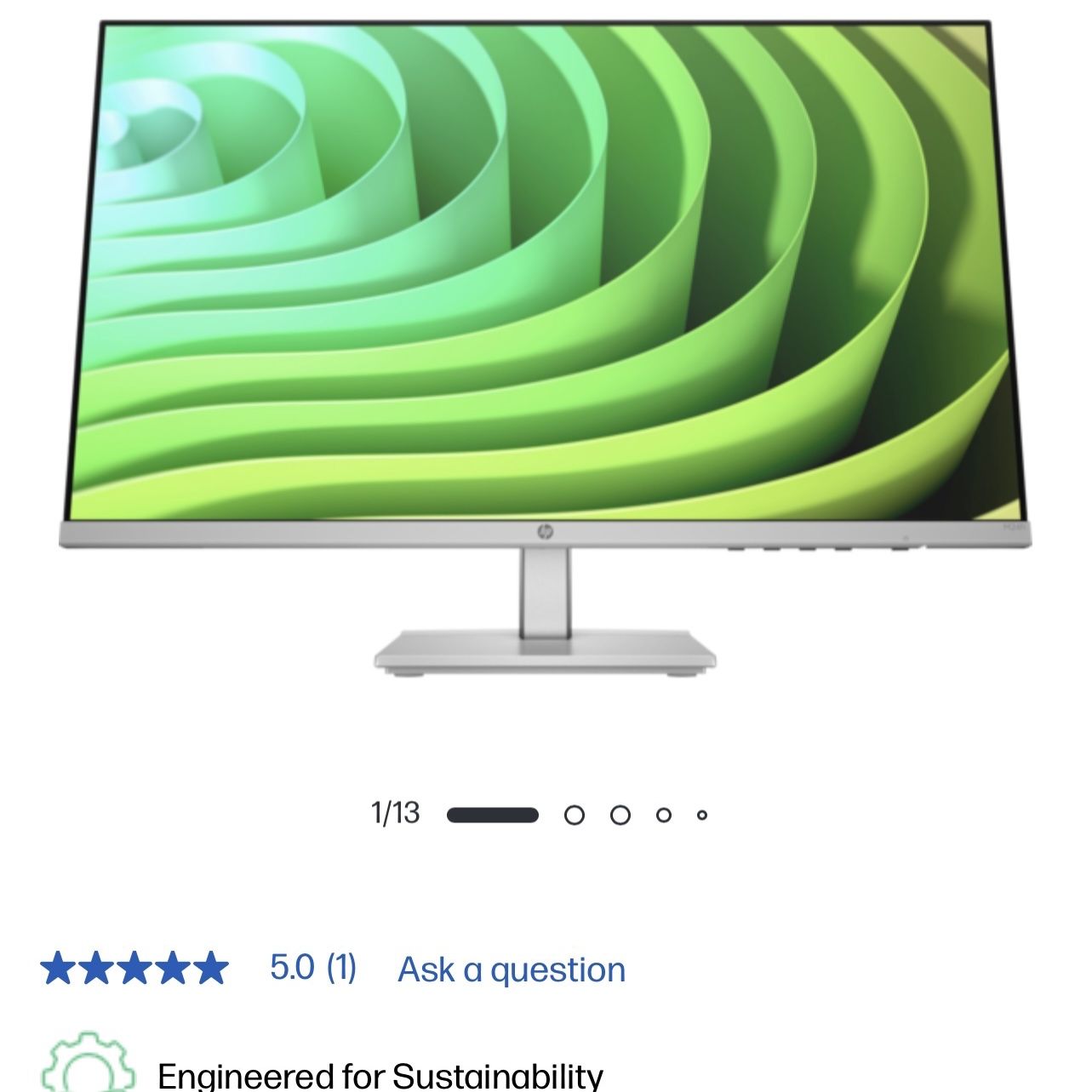 HP M24h 23.8” Diagonal Computer Monitor