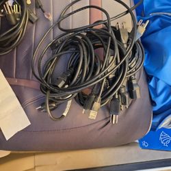 printer power usb  or monitier cables  each $2.00 2for $3.00