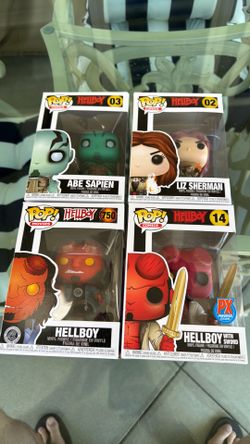 Funko pop hellboy set