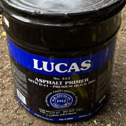 Lucas No 315 Asphalt Primer
