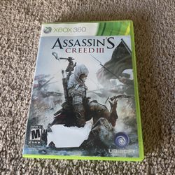 Xbox 360  assassins Creed 3 