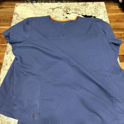 3x Scrub Tops And Bottoms