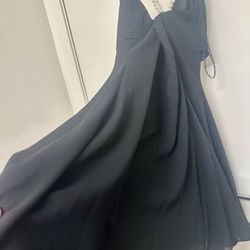 Formal , Cocktail Short Black Dress 