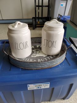 Flour And Storage Jars
