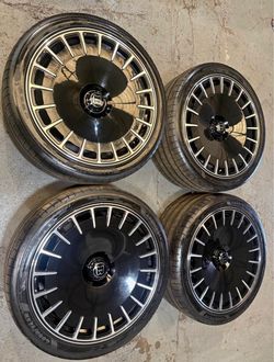 Set of 4 Brabus 23” Monoblock ZM Wheels With 295 35 23 Tires For Sale