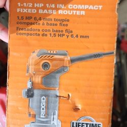 Ridgid CORDED 110V  Router