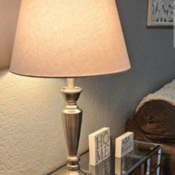 Lamp Table And 2 Paintings Wall/Cash Only 