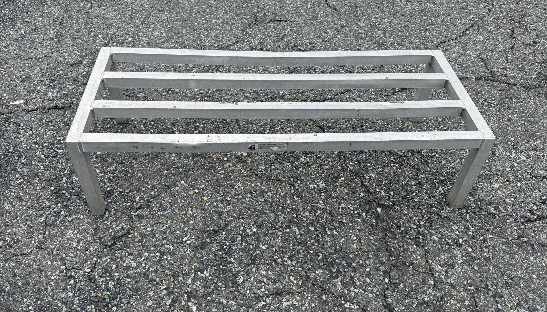 12” Tall Aluminum Dunnage Rack