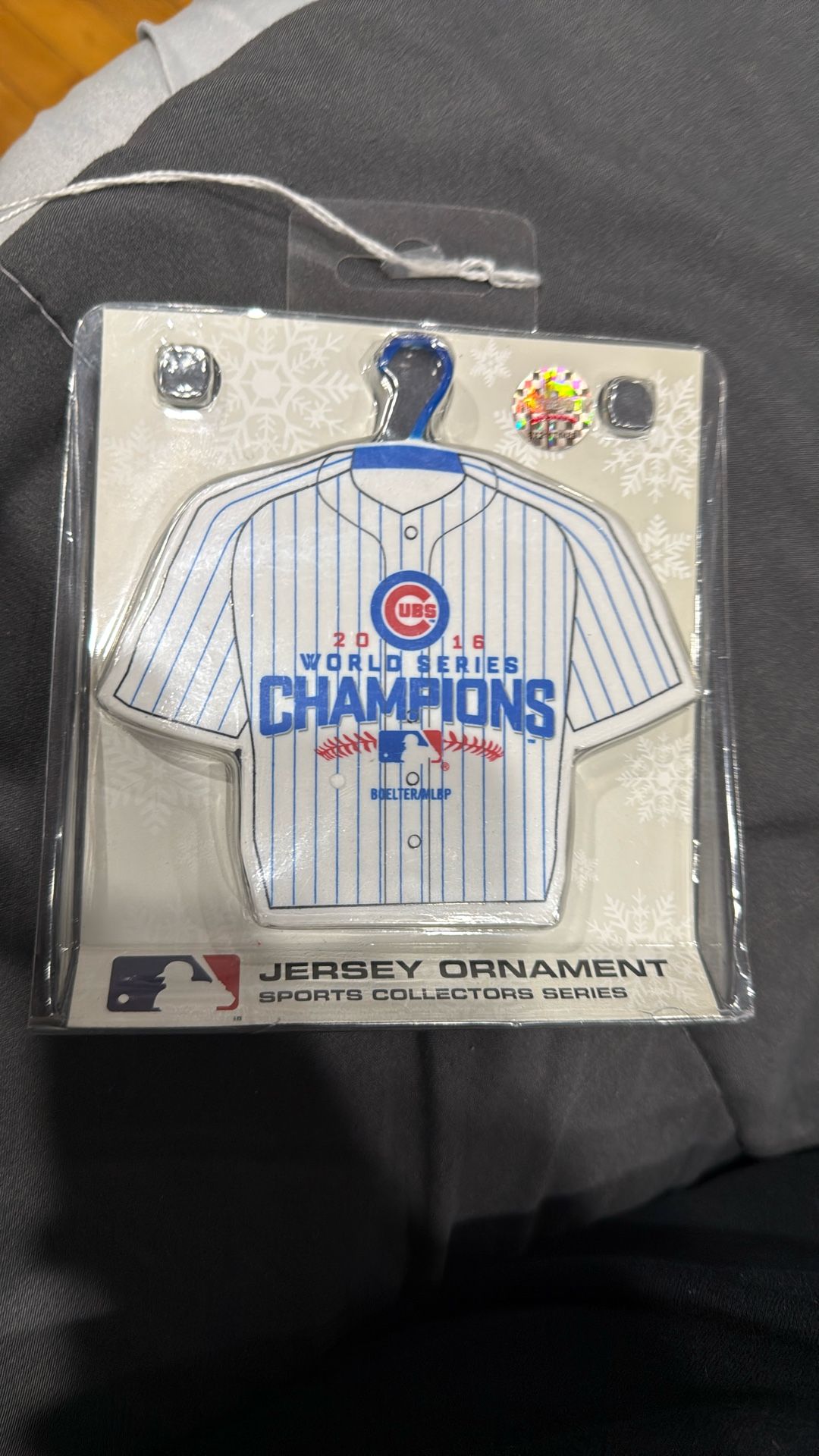 Chicago Cubs Jersey Ornament
