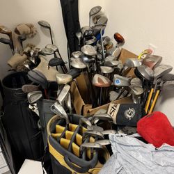 Golf Clubs And Sock Covers - Prices Vary