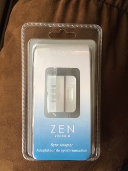 Creative Zen Vision:M Sync Adapter (NEW)