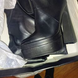 Size 9 Above The Knee Boots (Very High Heel)