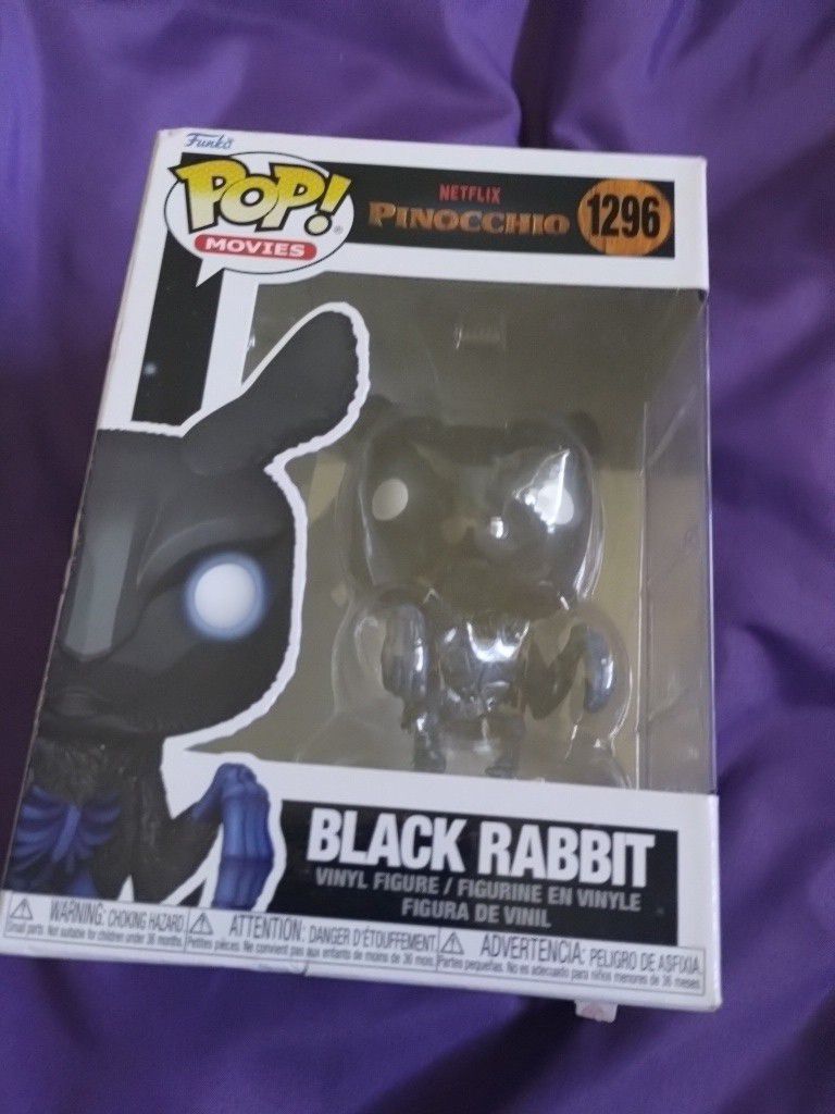 (Netflix) Pinocchio Black rabbit Vinyl Figure