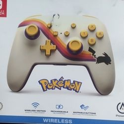 Pokemon Pikachu Wireless Nintendo Switch Controller 