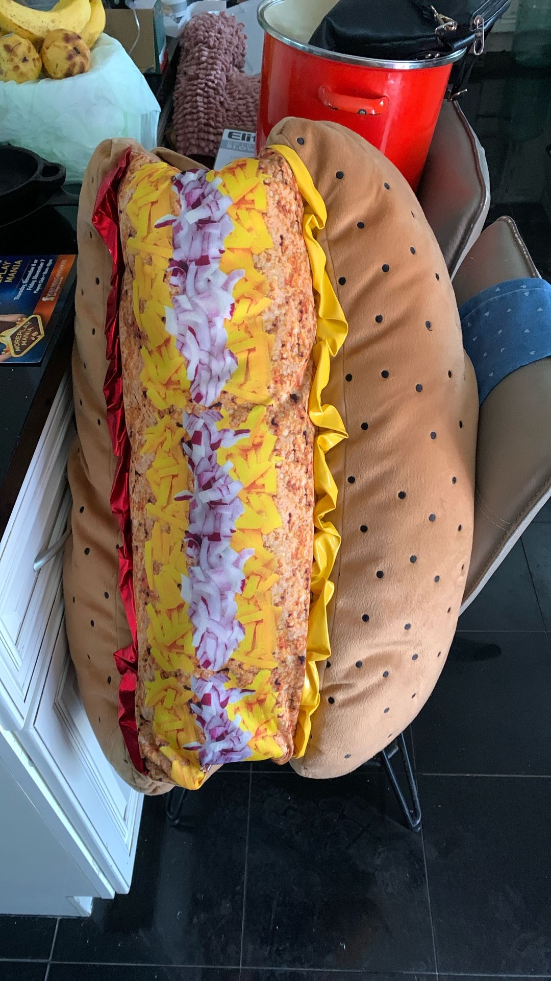 #dog #large #Costume #hot Dog #๐ถ #