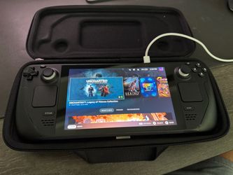 Steam Deck 256GB w/ 512GB microSD card w Original Case & Charger