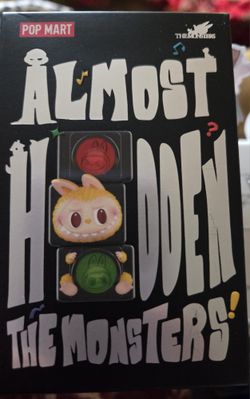 Labubu Almost Hidden The Monsters Open Box Sealed Package 